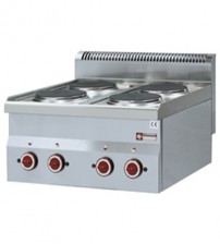 Electric cooker 4 hobs T Top
