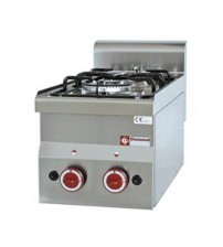 Gas cooker 2 burners -Top-
