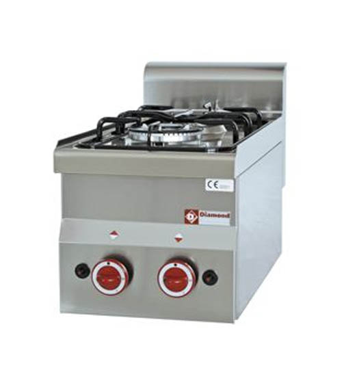 Gas cooker 2 burners -Top-